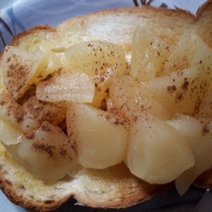 りんごジャムシナモン食パン